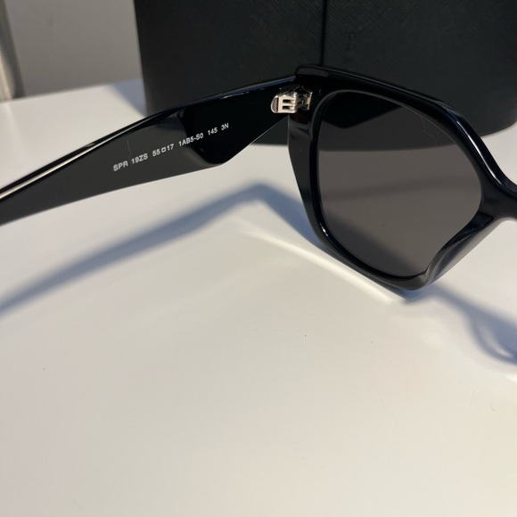 Prada Black Cat-Eye Sunglasses - Picture 6 of 8